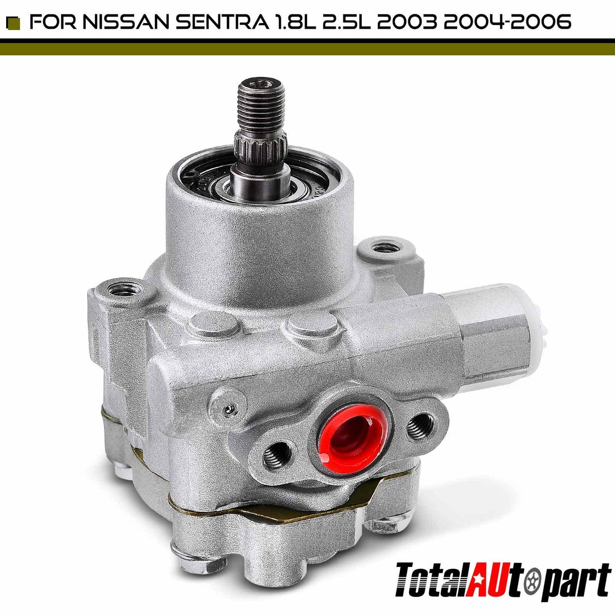 Power Steering Pump for Nissan Sentra Sedan 2003-2006 L4 1.8L 2.5L
