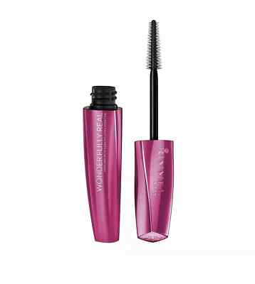 Rimmel Wonder'fully Real Waterproof Mascara with Keratin - 002 Black *READ*