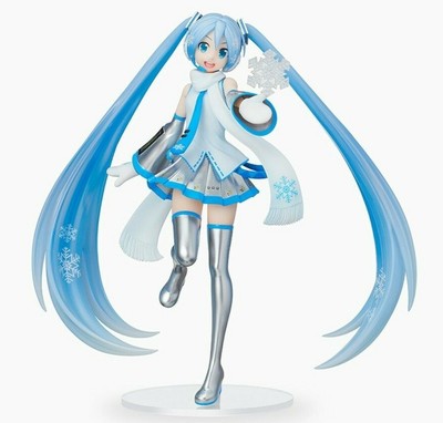 Hatsune Miku Snow Miku Snow Miku Skytown Figure Sega Spm Japan Authentic Ebay