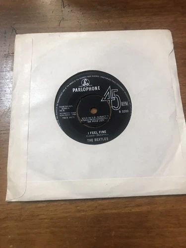 The Beatles I Feel Fine 1964 7" Vinyl Record Single Free P&P