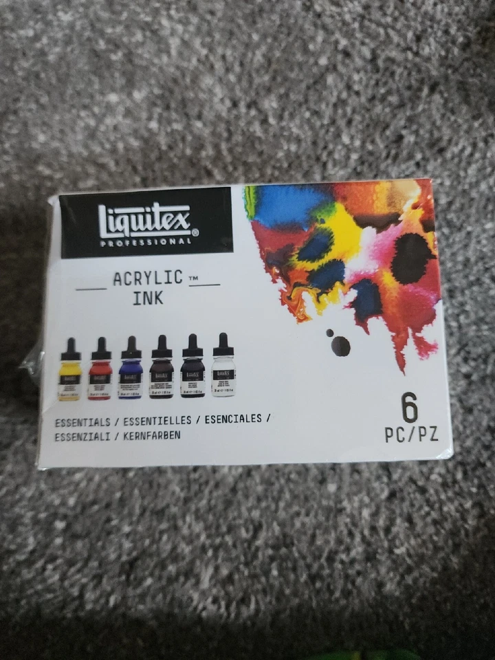 Liquitex Acrylic Ink Essentials Paint, 6pc