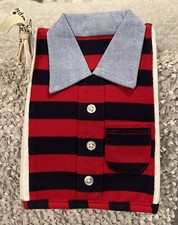 NWT Mud Pie Polo Burp Cloth