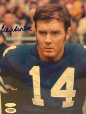 CRAIG MORTON COWBOYS SIGNED 8X10 - PSA COA