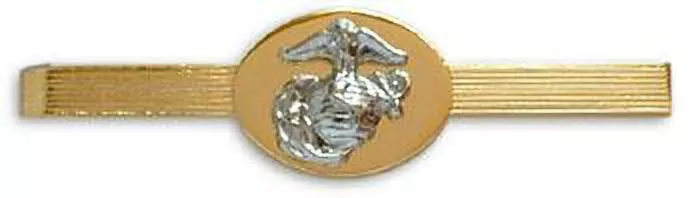 USMC Marine Corps Tie Clasp Tie Bar Officer 24K Gold Plated (Made in USA) |  eBay