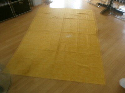 große gelbe rechteckige Tisch Decke La Casa di Caesar 224 x 156 cm