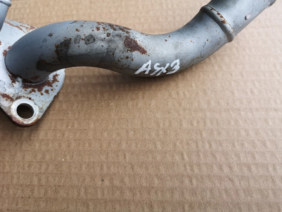 MITSUBISHI ASX 4 2014 1.8 DIÉSEL 4N13 METAL REFRIGERANTE MOTOR TUBO DE AGUA BRIDA Foto 2 de 4