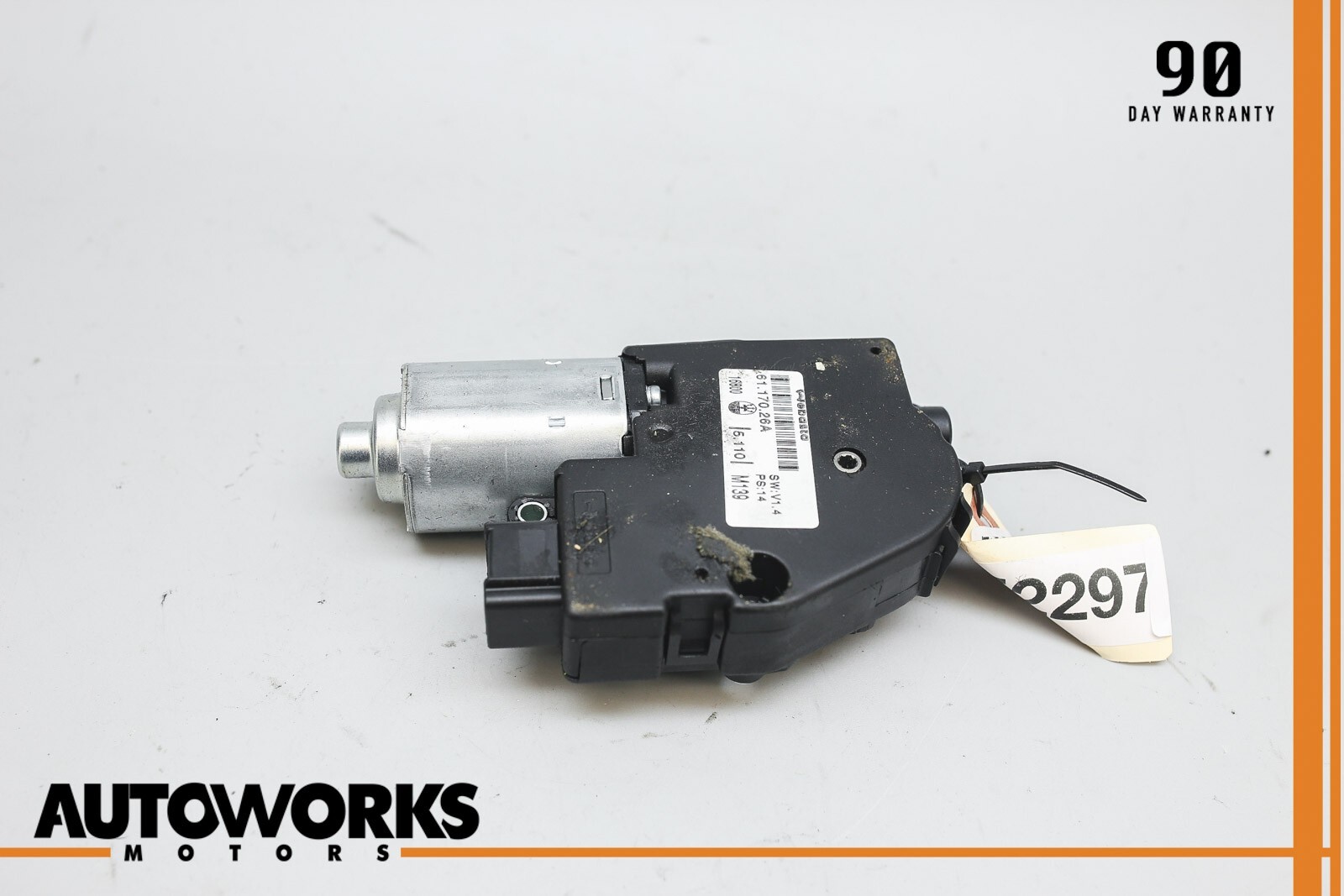 03-13 Maserati Quattroporte M139 Moonroof Sunroof Sun Roof Motor 6117026A OEM