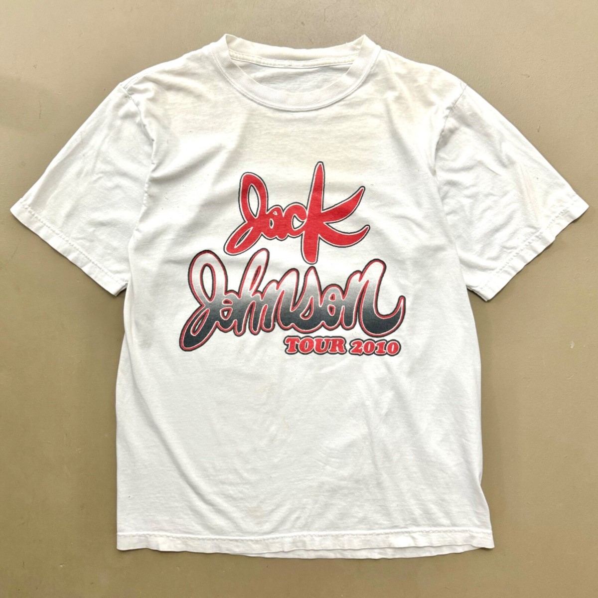 Jack Johnson 2010 Tour Local Crew シャツ VTG 2010 Jack Johnson 2010 Concert Lot Tour T Shirt Graphic