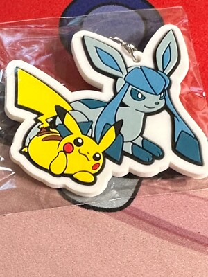POKEMON TCG! Holiday Calendar - Pikachu Glaceon Dangler Keychain | eBay