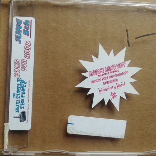 THE BLUE TURTLE TEA PARTY Imaginary Friend Advance Radio PROMO CD 2001 RARE - Bild 3 von 3