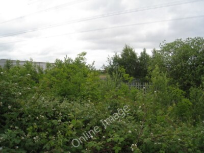 Foto 6x4 Blick von der Lodge Lane, Flixborough Die Eisenbahn nach Flixborough Wh c2010