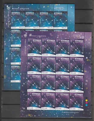 s38307 ZYPERN EUROPA CEPT MNH ** 2009 MSx2 ASTRONOMIE WELTRAUM