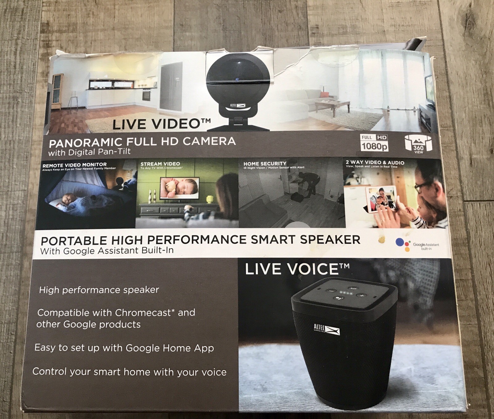 altec voice activated smart security system review