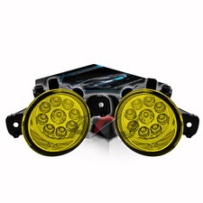 New Pair Yellow Led Fog Lights Lamps Front Bumper For Nissan Murano 2015-2018 Us New Pair Yellow Led Fog Lights Lamps Front Bumper For Nissan Murano 2015-2018 Us