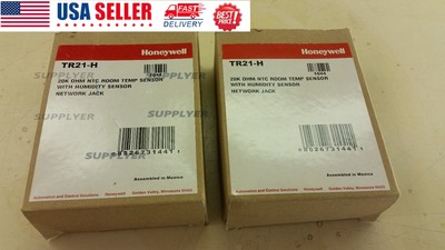 Honeywell TR21-H 20K Ohm NTC Room Temp & Humidity Sensor w/ Network Jack