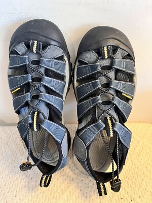 Keen Waterproof Newport Blue Black Sandals Men SIZE 11 AntiOdor Anatomic Footbed Keen Sandals Men Newport H2 in Navy — Cabaline main image 4
