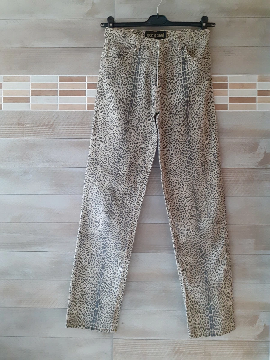 Jeans leopardati shop