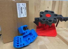 Dillon 1050 1100 Toolhead, Toolhead Stand, Lg-Tool_Caddy, Debris Catcher