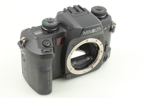 MINT Minolta α-7 Maxxum Dynax a-7 35mm SLR Body Only - No Sticky Residue JAPAN - Picture 9 of 21