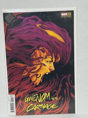 King in Black: Gwenom Vs Carnage-2 CVR B Variant Carmen Carnero Cover