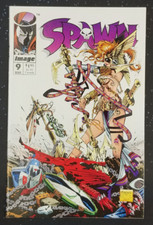 Spawn #9 Mar '93 Image 1st App Angela Medieval Spawn Cogliostro McFarlane Raw H