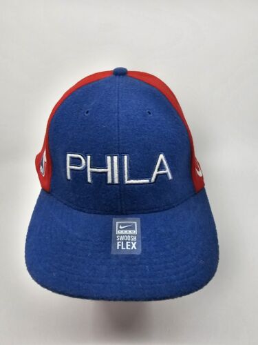 Nike Rewind NBA Sixers Philadelphia 76ers SWOOSH FLEX L Gorra Sombrero De Colección - Imagen 2 de 9
