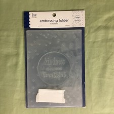 New Love Nicole  Kindness  Embossing Folder