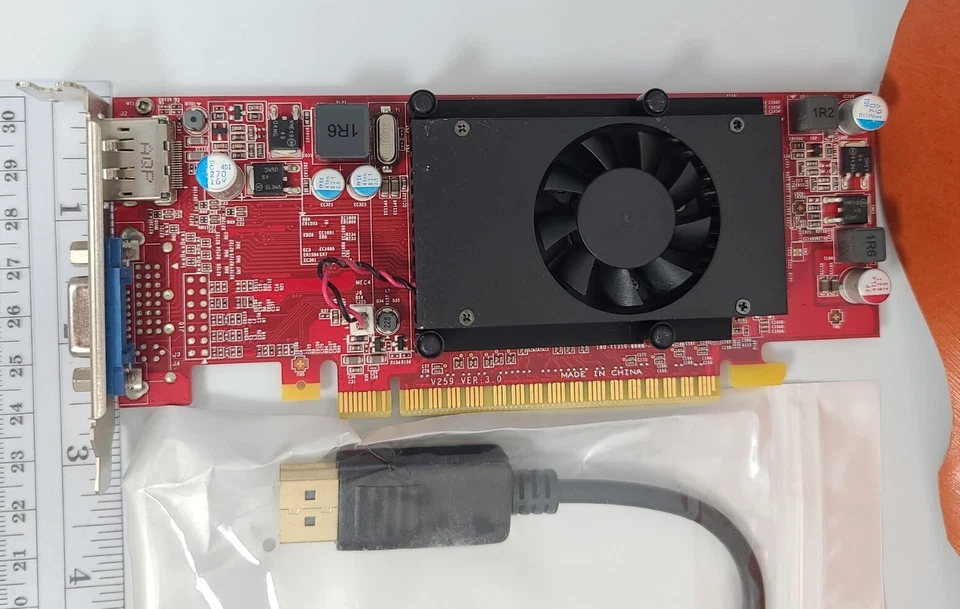 Lenovo Nvidia GT 620 1 GB PCIe x16 VGA DisplayPort to HDMI Windows 10 Video Card - Image 4 of 4