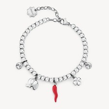 BROSWAY CHAKRA BRACCIALE DA DONNA IN ACCIAIO CON PORTAFORTUNA BHKB245 (4599)