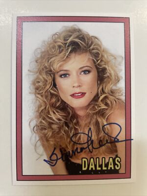 Sheree J. Wilson Autographed Custom Dallas Card April Stevens