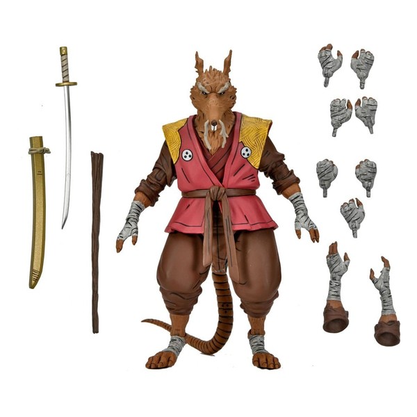Neca - Teenage Mutant Ninja Turtles - The Last Ronin - Ultimate Splinter 18 Cm-image