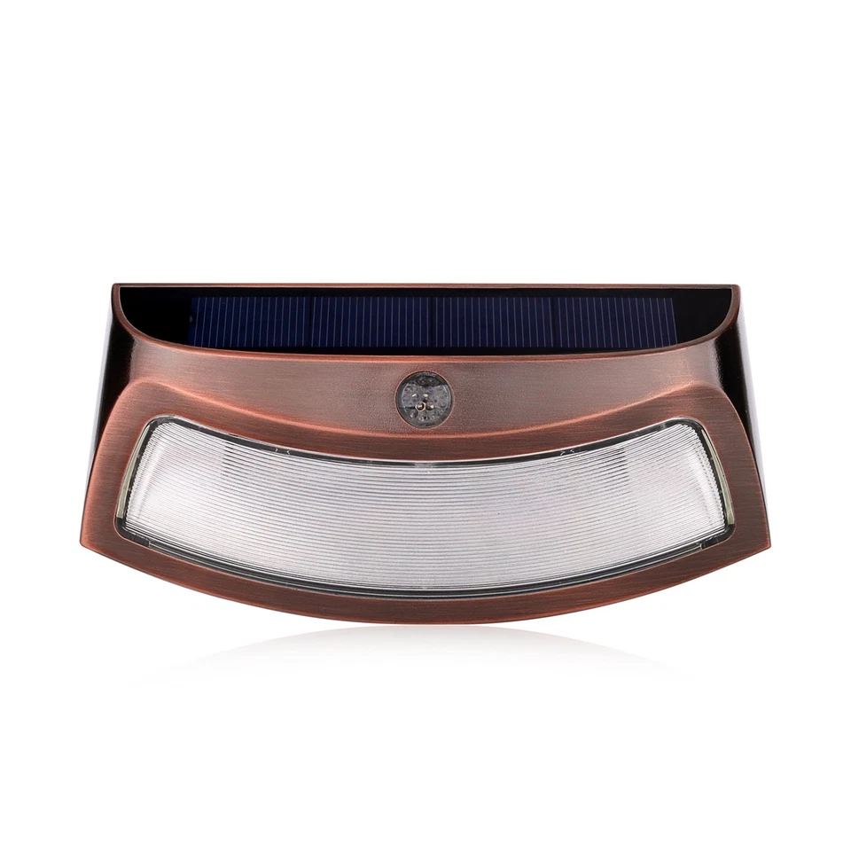 Solar Step Lights Outdoor, Motion Sensor Lights, Copper Outdoor Step Lights, ... - Image 4 of 4
