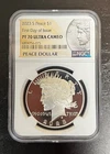 2023-S Peace Dollar NGC PF70 Ultra Cameo First Day of Issue Proof Silver Dollar