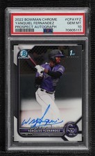 2022 · Bowman Chrome · Chrome Auto — 1st status unconfirmed