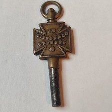 Schlüssel für Spindeluhr  Taschenuhr  Spindeltaschenuhr  Verge Fusee