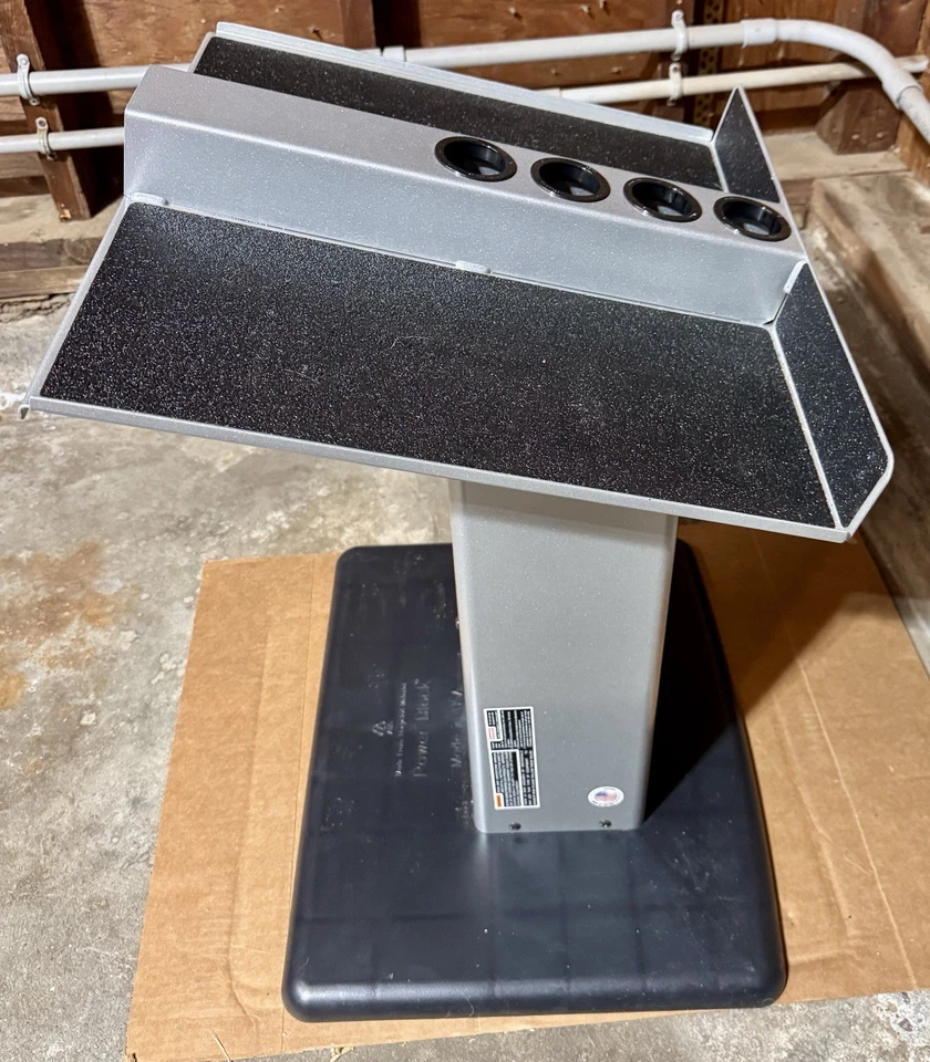 POWERBLOCK Large Column Stand, Dumbbell Rack & Weight Rack,Silver/Black - Image 4 of 4