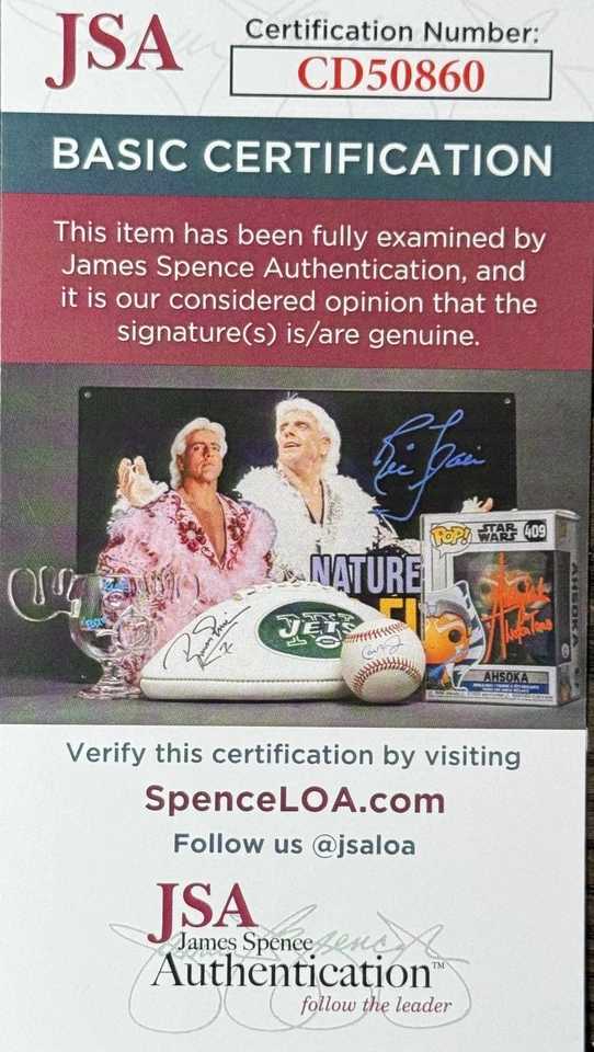 Autógrafo Jeff Cobb 2016 PWG BOLA CGC 10/JSA Auto JC Mateo Rooke Foto 3 de 4