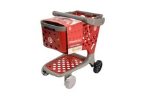 Target Shopping Cart 12 Piece Kids Toy Playset Red Plastic 3 Age 71304