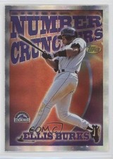 1997 Topps Season's Best Number Crunchers Ellis Burks #SB3 0h6r