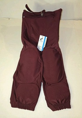 Champro Terminator 2 Integrated Football Pant Size Adult Small Maroon 