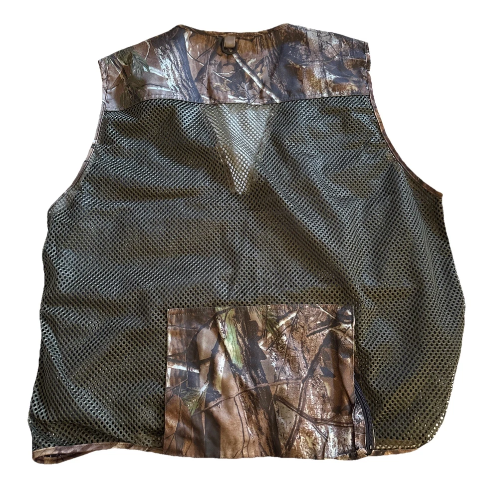 Chaleco de pesca de caza para hombre 4xl camuflado al aire libre Foto 3 de 4