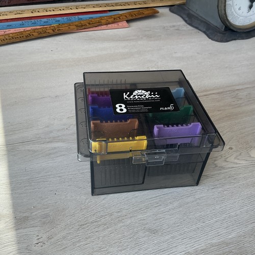 Kenchii Grooming & Beauty - Flash 5 Comb Kit | 8-Piece