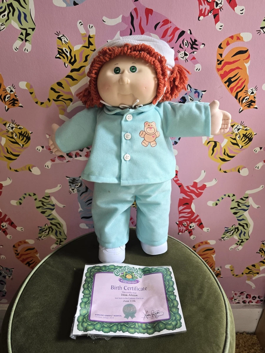 Lot De 6 Poupées Cabbage Patch Kids GIG Millemosses - 1984 - 10cm - Collection Adulte