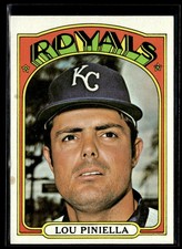 1972 Topps Lou Piniella EX Set Break #580