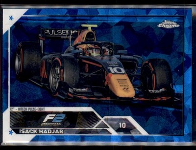 2023 Topps Chrome F2 SAPPHIRE Isack Hadjar Hitech Grand Prix #129