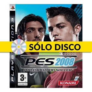 PES 2008 Pro Evolution Soccer Ronaldo - Juego PlayStation 3 PS3 Sony - 3T