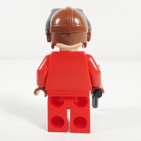 Lego Naboo Fighter Pilot Minifigure Red Jumpsuit Star Wars 7877 9674 sw0340