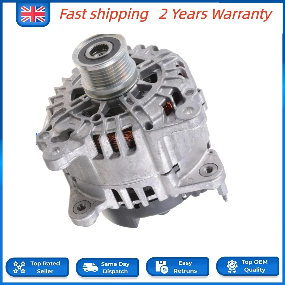 Alternator For Audi Skoda Seat VW (including Stop-Start) 1.4 2.0 TDi 2012-2018 - Image 2 of 4