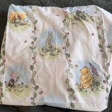 Vintage 1999 Disney Classic Winnie The Pooh fitted crib sheet