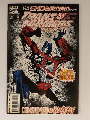 Transformers Generation 2 HTF Final Issue #12 Marvel Comics 1994